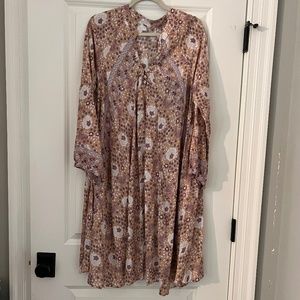 Natalie Martin midi floral dress size m